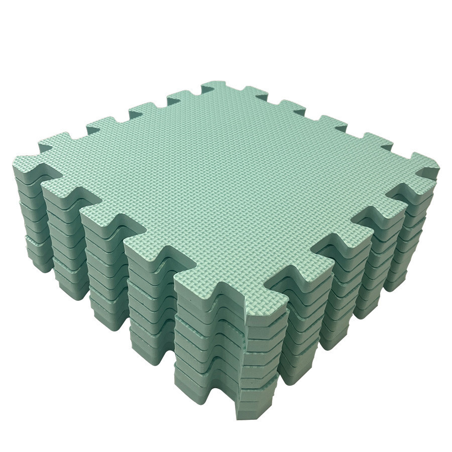 RIALTO BABY Hrací podložka puzzle 90x90 cm - Light Green 90x90 cm