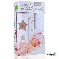 Baby set - 2x bambusová osuška