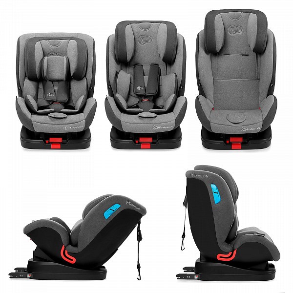 Autosedačka Kinderkraft Vado Isofix 0-25kg black 2020