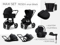 MOON RESEA +  Maxi set Kombinovaný kočárek