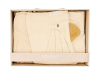 LITTLE DUTCH Dárková sada s osuškou Husa Newborn Naturals