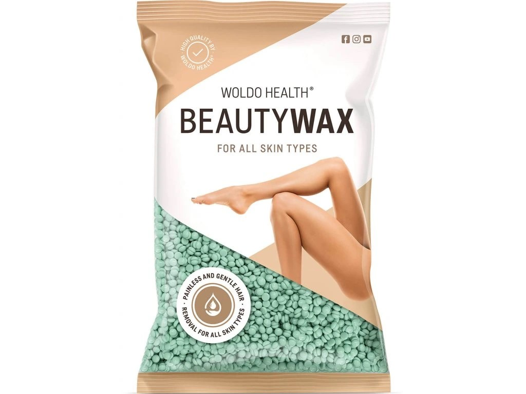 WOLDOHEALTH Depilační vosk zrnka Aloe vera 800 g