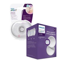 Philips AVENT Chránič bradavek - small 2 ks + ster.krabička + Prsní vložky jednorázové 100 ks Philips AVENT Chránič bradavek - small 2 ks + ster.krabička + Prsní vložky jednorázové 100 ks