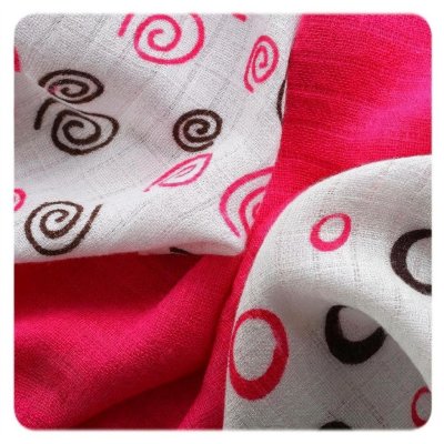Spirals&Bubbles  -  Magenta MIX
