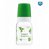Canpol babies láhev s jednobarevným potiskem 120ml bez BPA