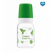 Canpol babies láhev s jednobarevným potiskem 120ml bez BPA
