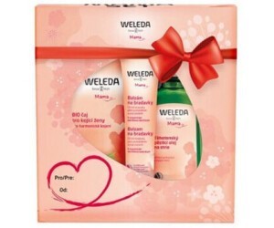 WELEDA Mama set Olej 100ml + balzám 25g + čaj 40g Dárkové balení