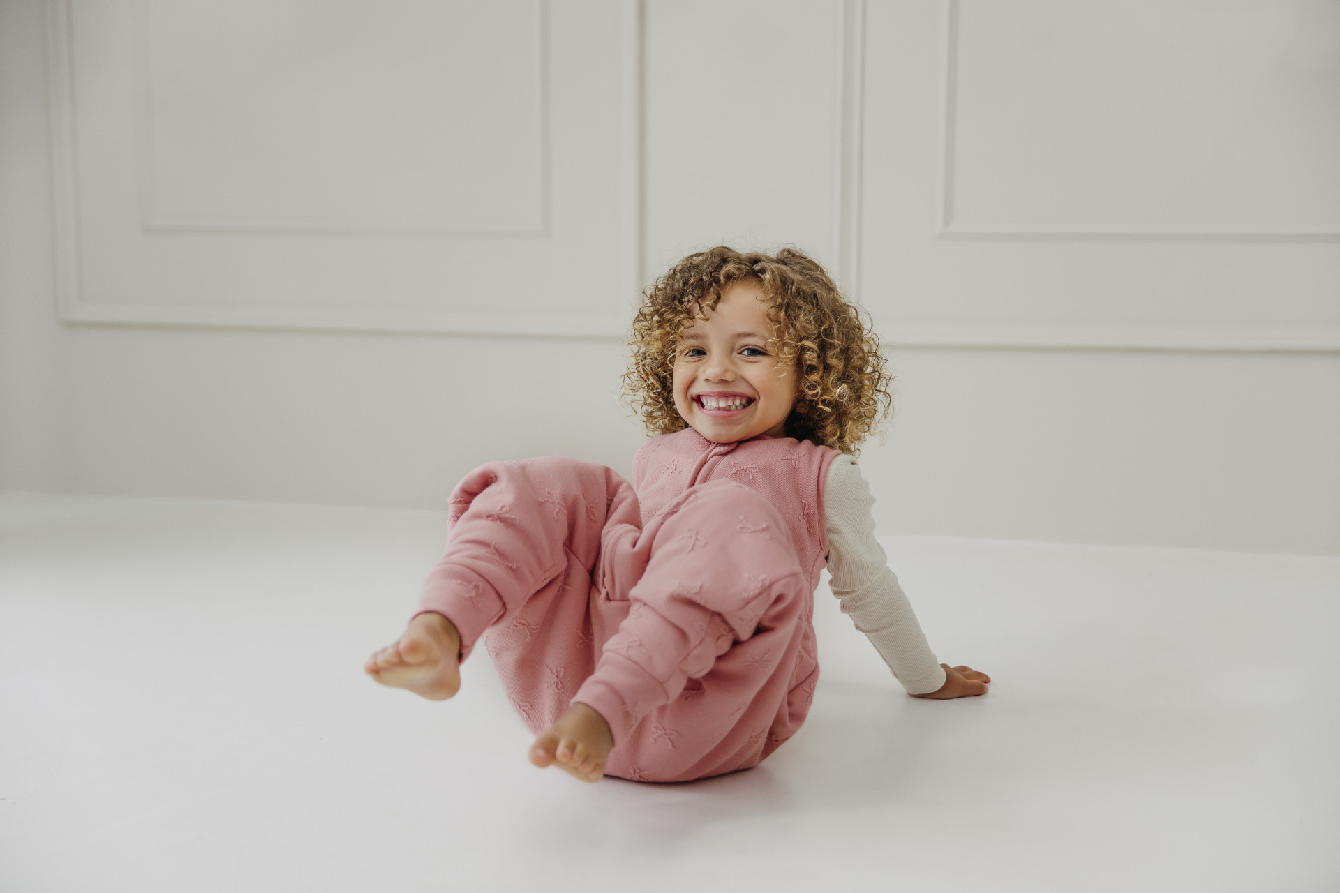 MEYCO Žakárový Jumper Bow Rose