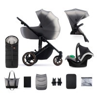 KINDERKRAFT SELECT Kočárek kombinovaný 3v1 Prime 2