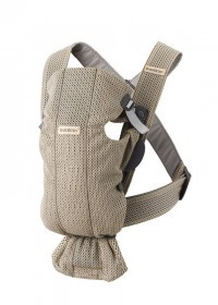 Babybjorn nosítko MINI Grey beige 3D Mesh