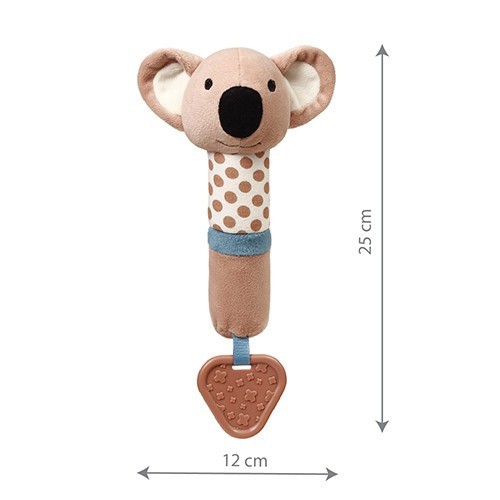 BABYONO Hračka pískací s kousátkem 3m+