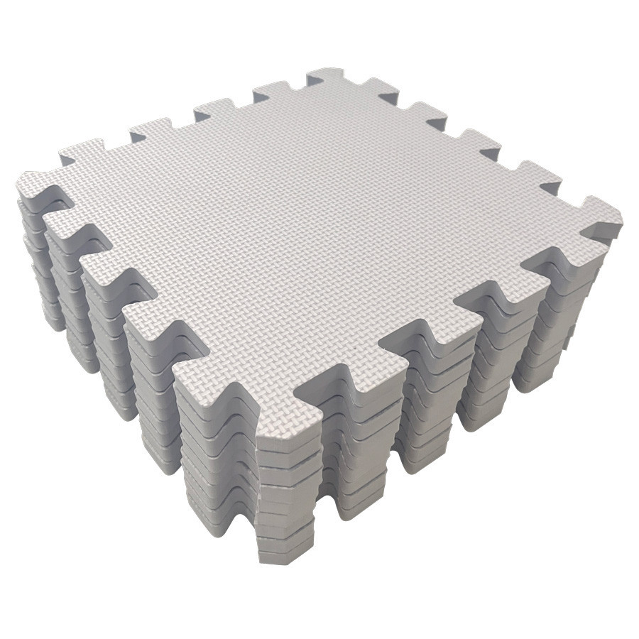 RIALTO BABY Hrací podložka puzzle 90x90 cm - Silver 90x90 cm