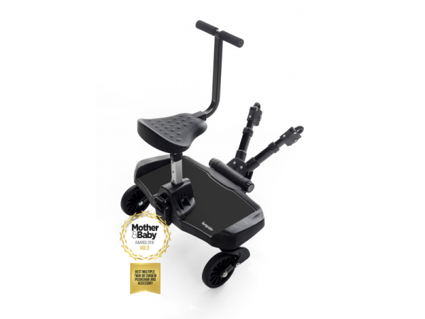 BUMPRIDER Stupátko ke kočárku se sedátkem Ride-on Board Sit