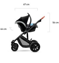Kočárek kombinovaný Prime 3v1 Kinderkraft 2020 Kočárek kombinovaný Prime 3v1 Kinderkraft 2020