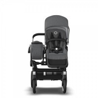 Bugaboo Donkey 5 Mono complete Graphite/Grey mélange-Grey mélange