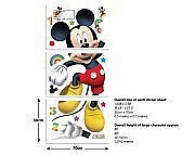 Velká samolepka Mickey Mouse