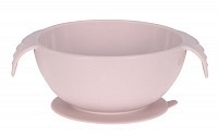 Miska Lassig Bowl Silicone pink with suction pad Miska Lassig Bowl Silicone pink with suction pad