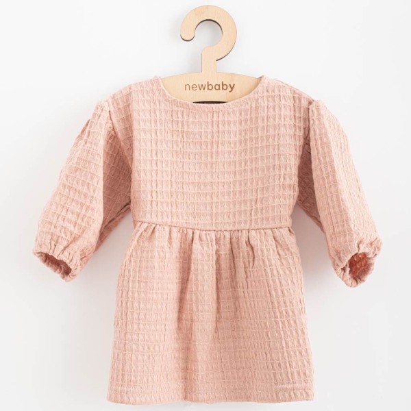 NEW BABY Kojenecké mušelínové šaty Comfort clothes
