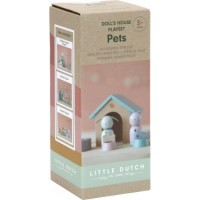 LITTLE DUTCH Set do domečku dřevěný Pejsek a kočička LITTLE DUTCH Set do domečku dřevěný Pejsek a kočička