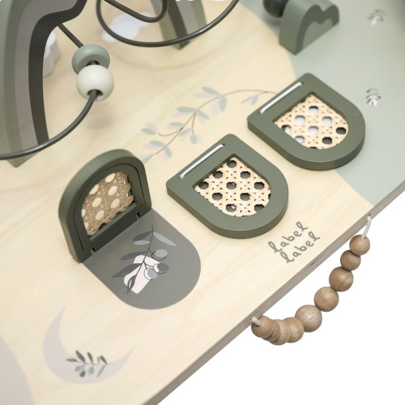 Label Label Stoleček s aktivitami