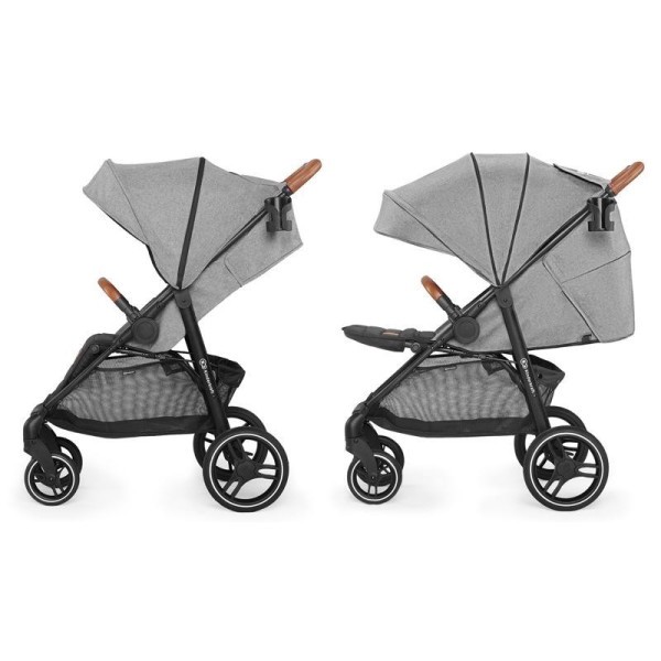 Kočárek sportovní Grande LX Grey Kinderkraft + Dětské odrážedlo 2WAY Next