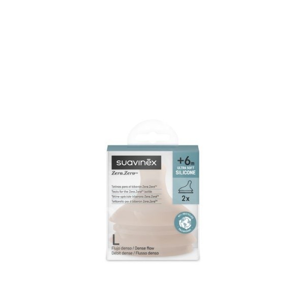 SUAVINEX  ZERO ZERO MEDIUM anti-koliková savička 2 ks