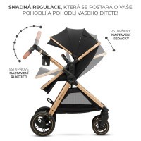 KINDERKRAFT Kočárek kombinovaný 3v1 Esme