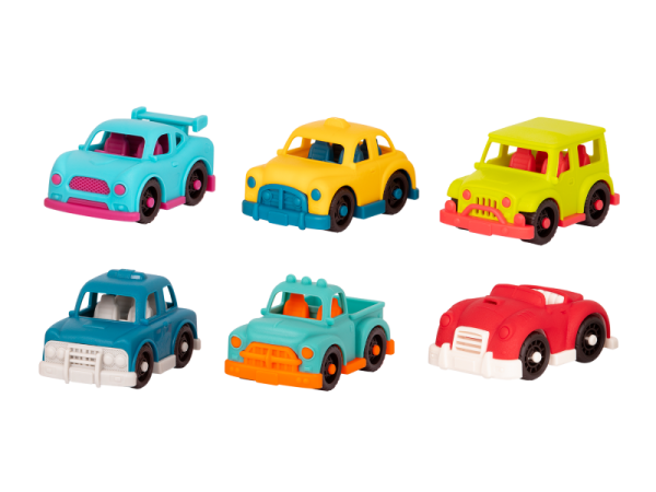 B-TOYS Transportér s 6 autíčky Happy Cruisers
