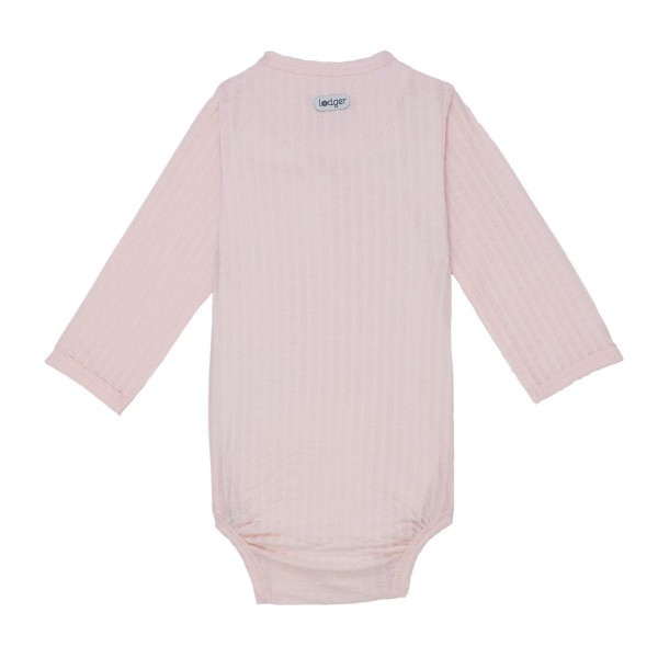 LODGER Romper LS Seersucker Tan