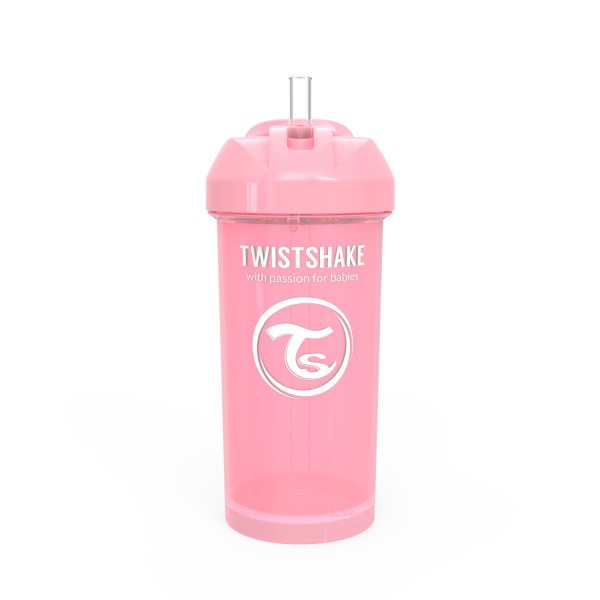 Láhev s brčkem 360 ml 12+m