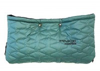 PINKIE Péřový rukávník Superfine Old green