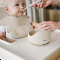 BABYONO Miska silikonová s přísavkou 6m+