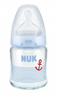 NUK FC+ láhev sklo 120ml,S,V1-S