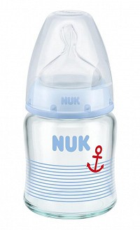 NUK FC+ láhev sklo 120ml,S,V1-S NUK FC+ láhev sklo 120ml,S,V1-S