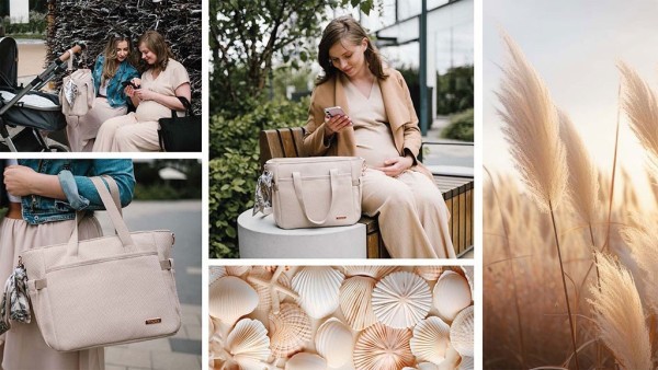 BABYONO Stylová taška na kočárek CARMEN