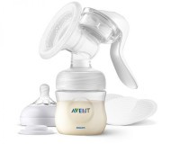 Philips AVENT Odsávačka mléka manuální + Vložky do podprsenky 24 ks