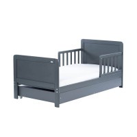 Dětská postel se zábranou a šuplíkem Drewex Olek 140x70 cm