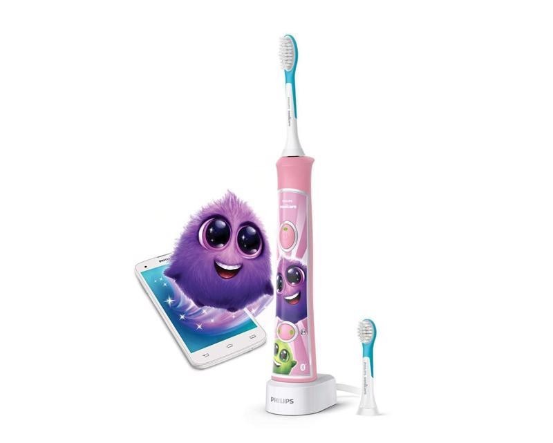 PHILIPS Sonický elektrický zubní kartáček dětský s bluetooth