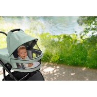 Set kočárek Smile 4 + hluboká korba + autosedačka Baby-Safe Core, Midnight Grey - Midnight Grey
