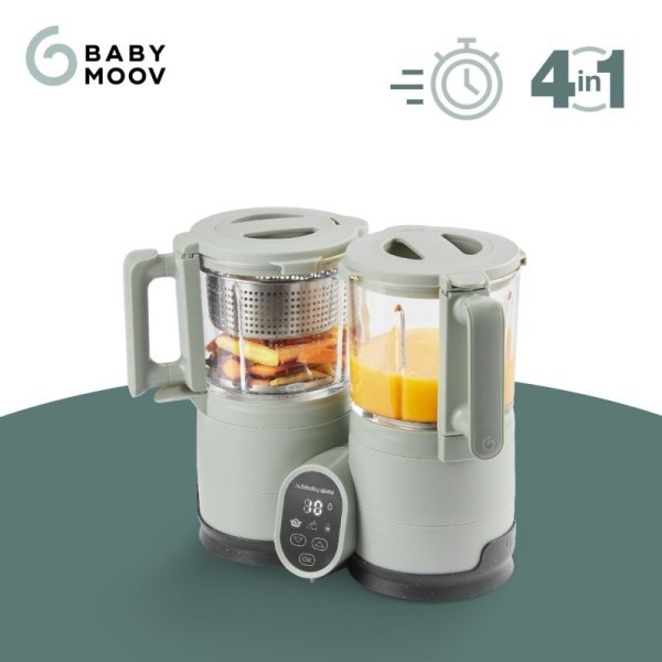 BABYMOOV Multifunkční přístroj Nutribaby Glass Celadon