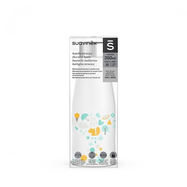 SUAVINEX TERMO NEREZOVÁ LÁHEV 350ml