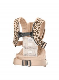 Ergonomické nosítko Babybjorn ONE Beige/Leopard Cotton