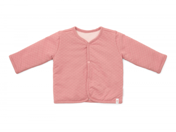 LITTLE DUTCH Kabátek oboustranný Pink Blush