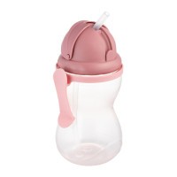 CANPOL BABIES Lahev sportovní se slámkou 370ml