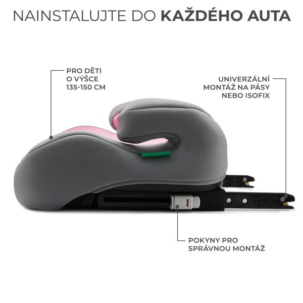KINDERKRAFT Podsedák i-Boost 100-150 cm