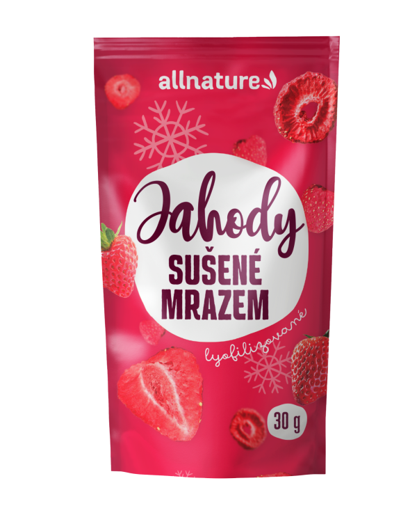 Allnature Jahody sušené mrazem 30 g