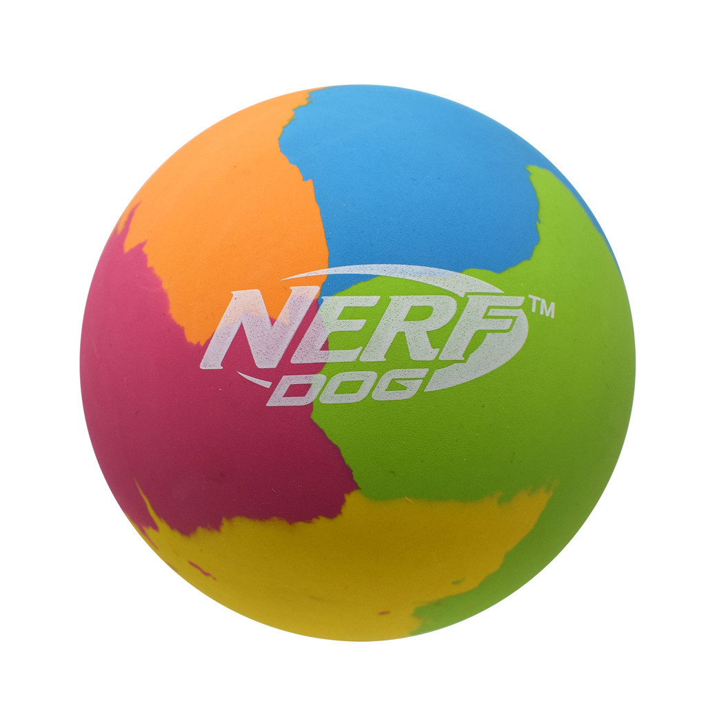 NERF DOG Hračka pro psy gumový super odrazový míček 9,5 cm