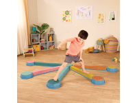 B-TOYS Balanční stupínky Balance & Hop 6 ks