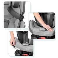 Autosedačka Kinderkraft Vado Isofix 0-25kg red 2020