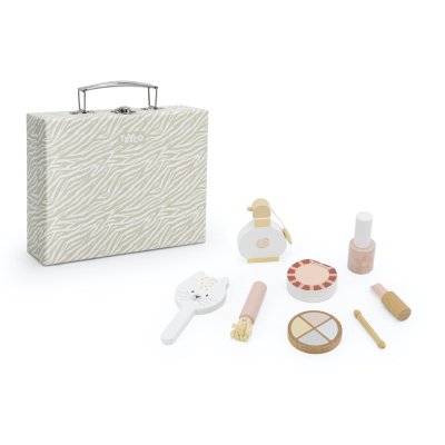 Dřevěný make-up set